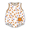 Tiger Pride Print Boy Bubble - Orange Purple - Magnolia BabyBubble