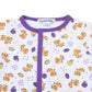 Tiger Pride Print Footie - Purple Gold - Magnolia BabyFootie