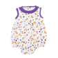 Tiger Pride Print Girl Bubble - Purple Gold - Magnolia BabyBubble
