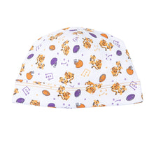  Tiger Pride Print Hat - Orange Purple - Magnolia BabyHat