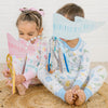 Time to Celebrate Brother and Sister Pajama Set - Magnolia BabyLong Pajamas