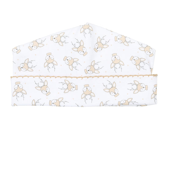 Tiny Buck Printed Hat - Beige - Magnolia BabyHat