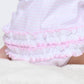 Tiny Slugger Applique Bubble - Pink - Magnolia BabyBubble