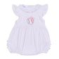Tiny Slugger Applique Bubble - Pink - Magnolia BabyBubble