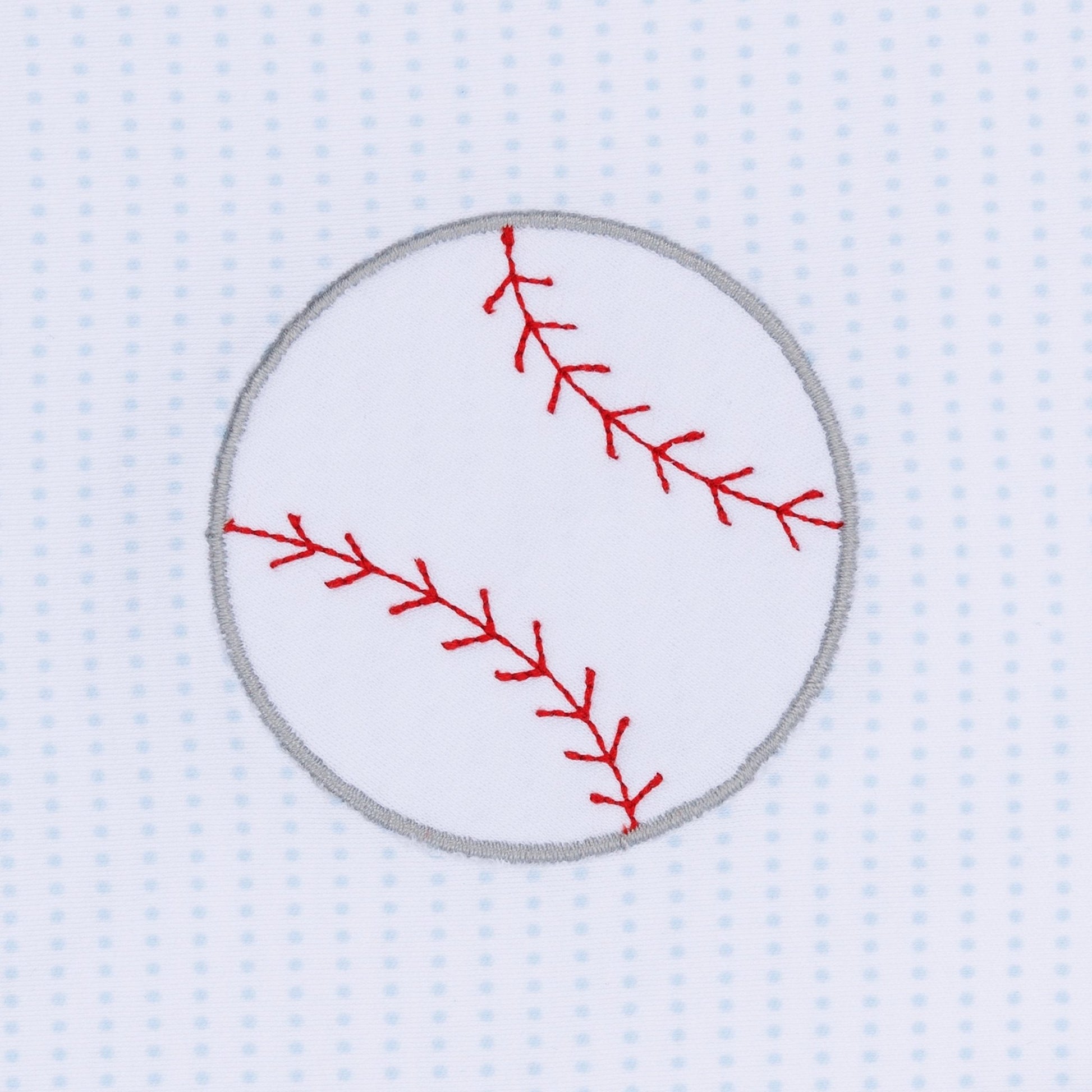 Tiny Slugger Applique Hat - Light Blue - Magnolia BabyHat