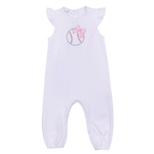  Tiny Slugger Applique Playsuit - Pink - Magnolia BabyPlaysuit