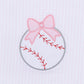 Tiny Slugger Applique Receiving Blanket - Pink - Magnolia BabyReceiving Blanket