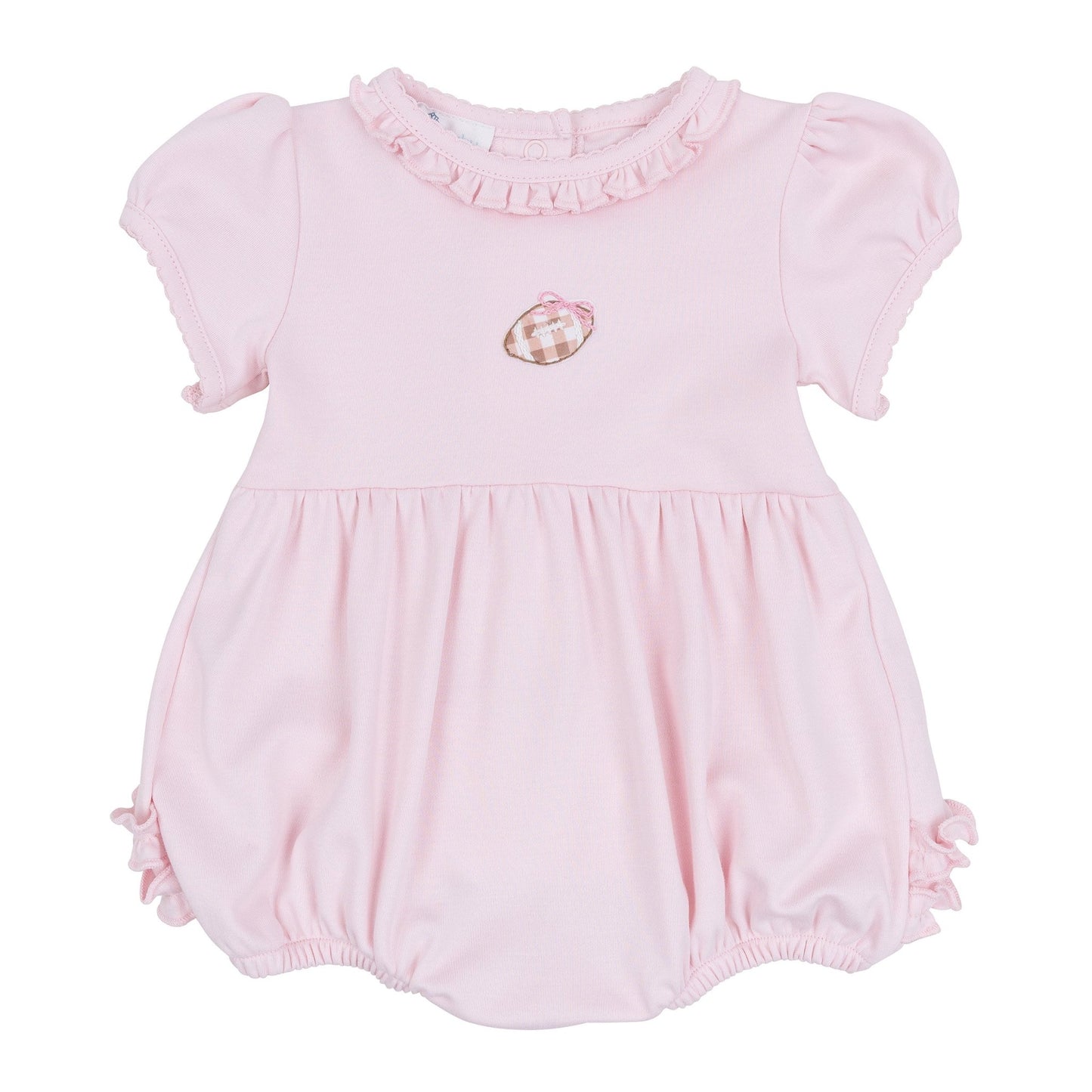 Magnolia Baby_Tiny Tailgater Hand-Embroidered Ruffle Bubble - Pink_1