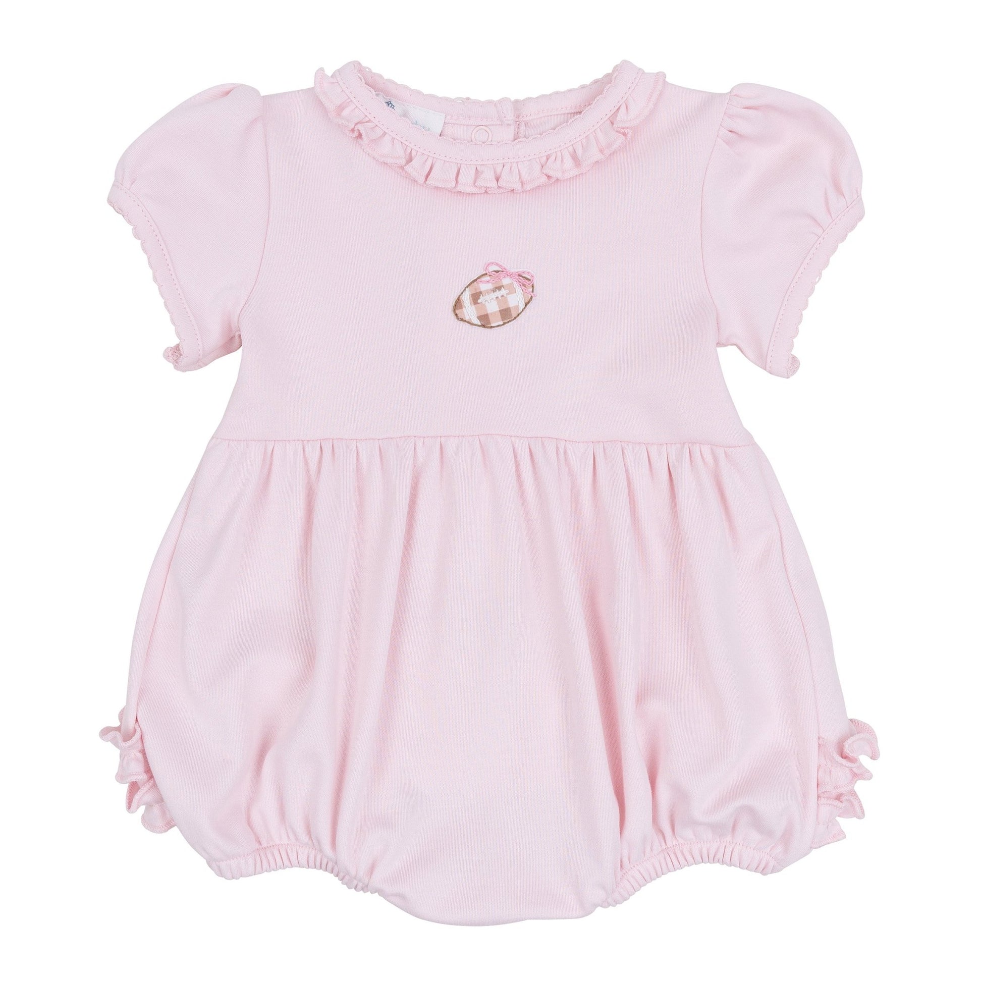 Magnolia Baby_Tiny Tailgater Hand-Embroidered Ruffle Bubble - Pink_1