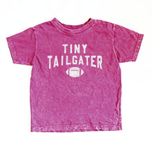  Tiny Tailgater Mineral Wash Tee - Fuschia - Magnolia BabyTop