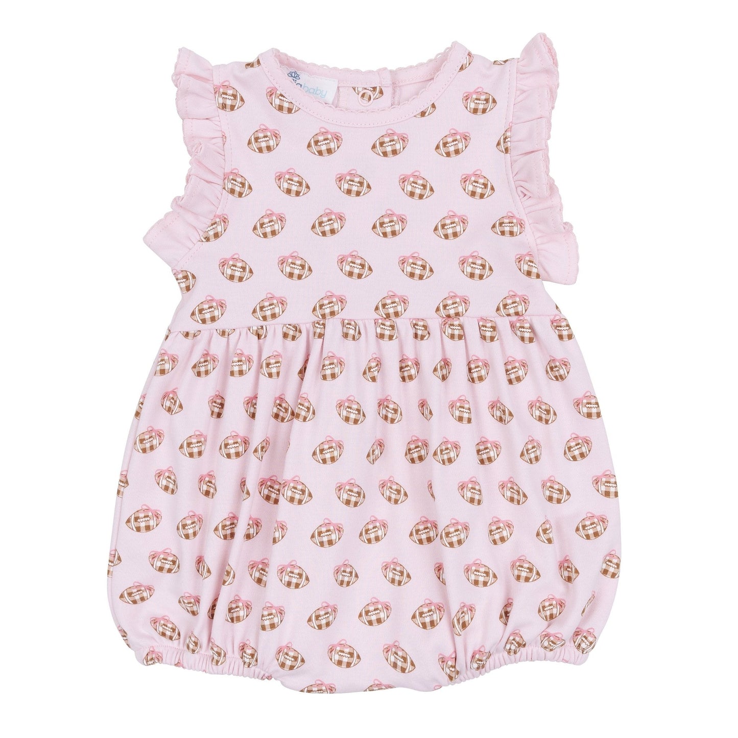 Magnolia Baby_Tiny Tailgater Print Bubble - Pink_1