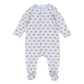 Magnolia Baby_Tiny Tailgater Print Footie - Light Blue_1