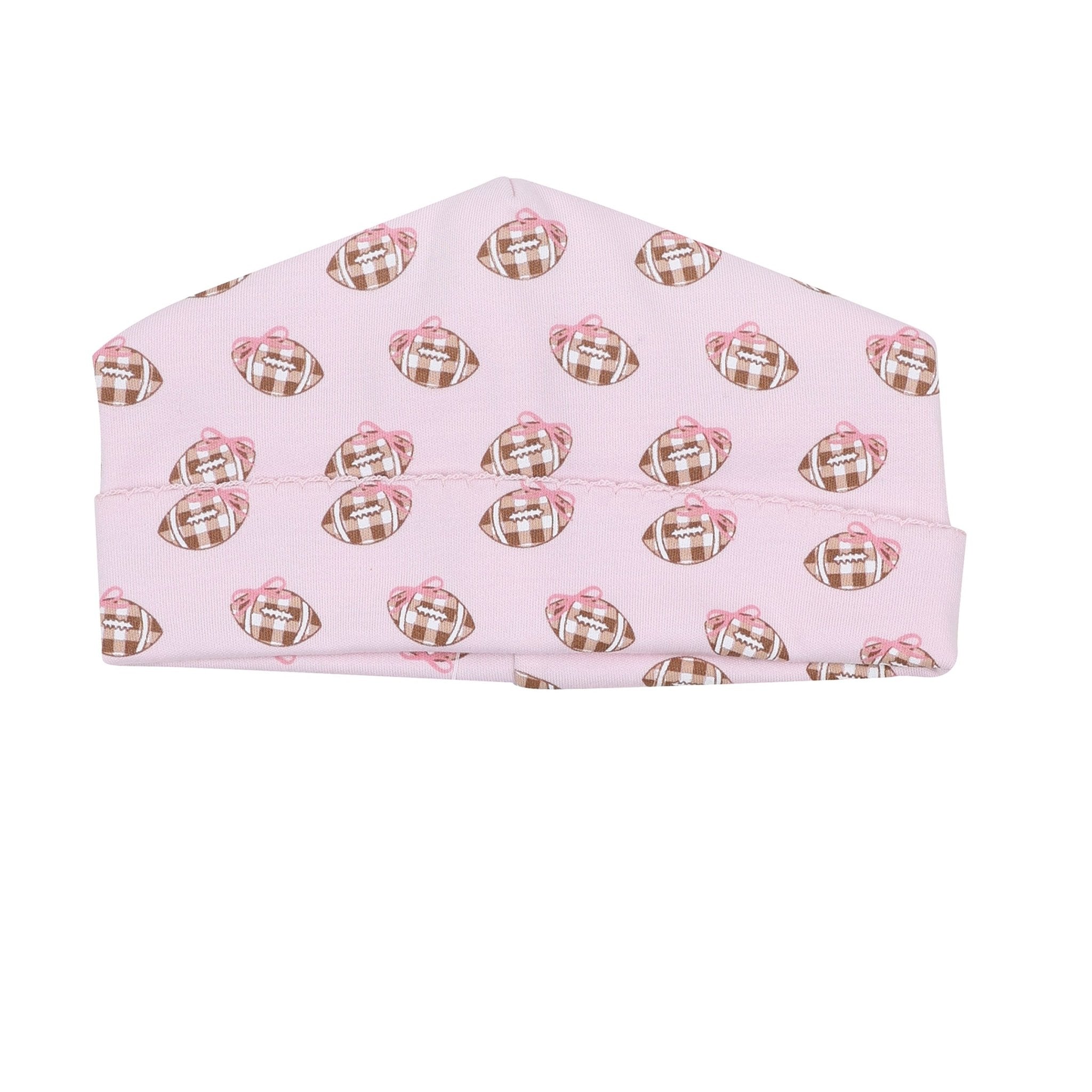 Magnolia Baby_Tiny Tailgater Print Hat - Pink_1