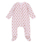 Magnolia Baby_Tiny Tailgater Print Zip Footie - Pink_1
