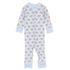 Magnolia Baby_Tiny Tailgater Zip Pajamas - Light Blue_1