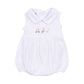 Tiny Tee Time Collared Bubble - Pink - Magnolia BabyBubble