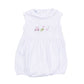 Tiny Tee Time Embroidered Bubble - Pink - Magnolia BabyBubble