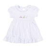 Tiny Tee Time Embroidered Dress - Pink - Magnolia BabyDress