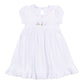 Tiny Tee Time Embroidered Dress - Pink - Magnolia BabyDress