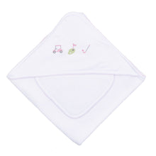  Tiny Tee Time Embroidered Towel Set - Pink - Magnolia BabyTowel Set