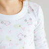 Tiny Tee Time Long Pajamas - Pink - Magnolia BabyLong Pajamas