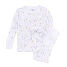  Tiny Tee Time Long Pajamas - Pink - Magnolia BabyLong Pajamas