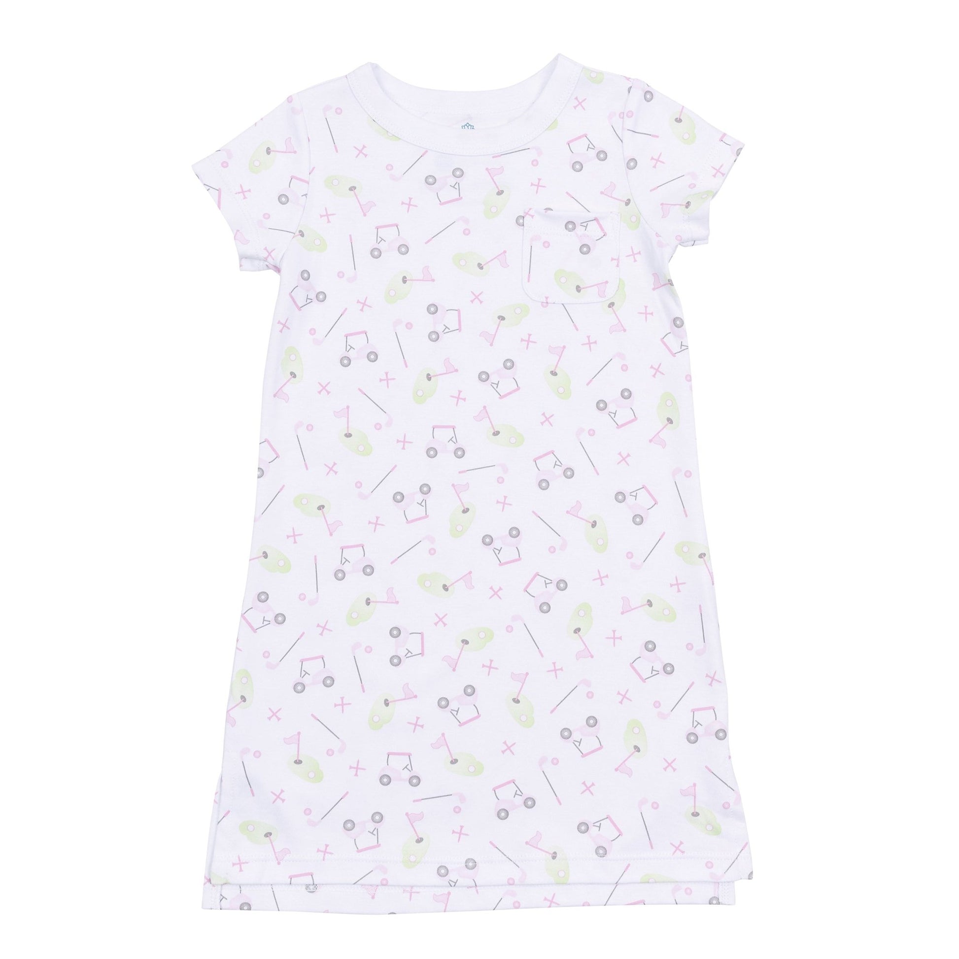 Tiny Tee Time Nightdress - Pink - Magnolia BabyNightdress