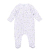 Tiny Tee Time Print Footie - Pink - Magnolia BabyFootie