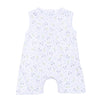 Tiny Tee Time Print Short Playsuit - Light Blue - Magnolia BabyShort Playsuit