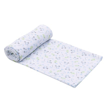  Tiny Tee Time Print Swaddle Blanket - Light Blue - Magnolia BabySwaddle Blanket