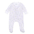 Tiny Tee Time Print Zip Footie - Pink - Magnolia BabyFootie