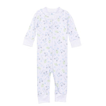  Tiny Tee Time Zip Pajamas - Light Blue - Magnolia BabyZipper Pajamas