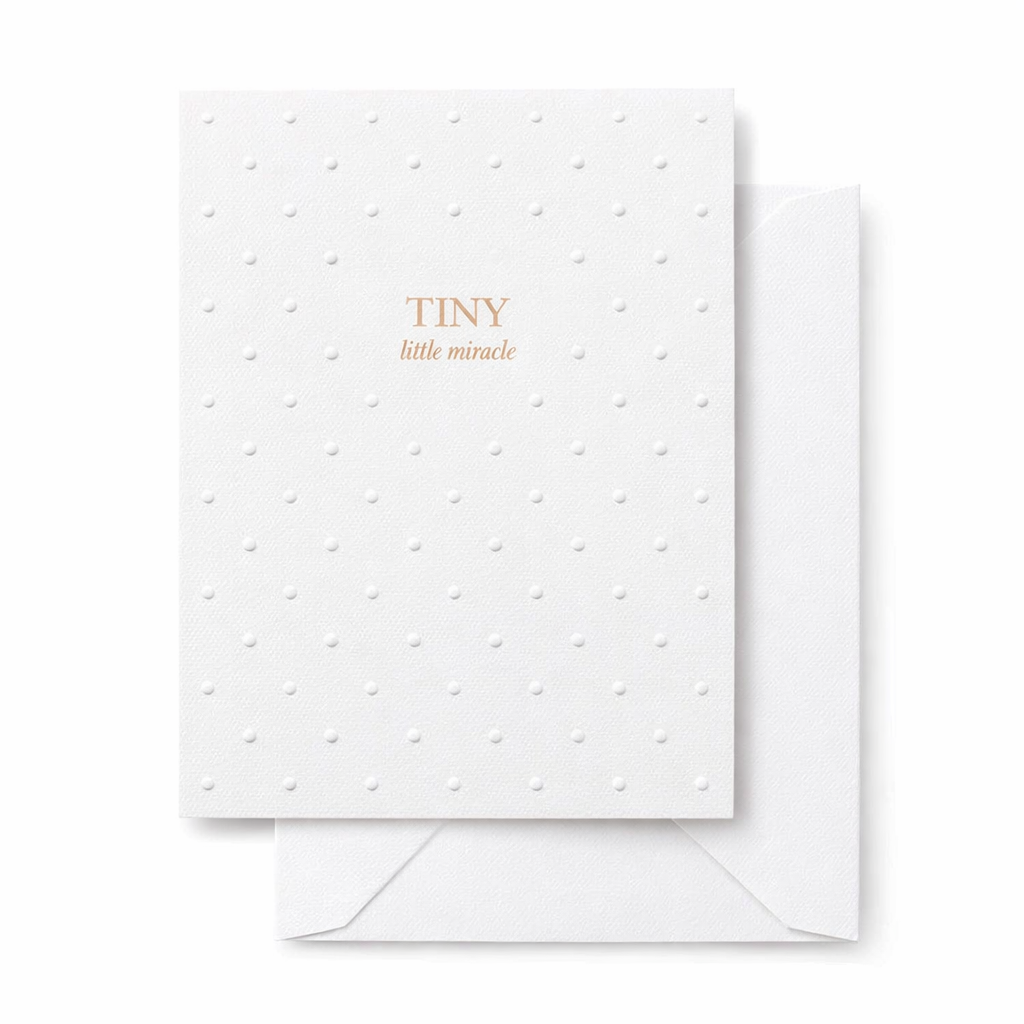 Tiny Little Miracle Card