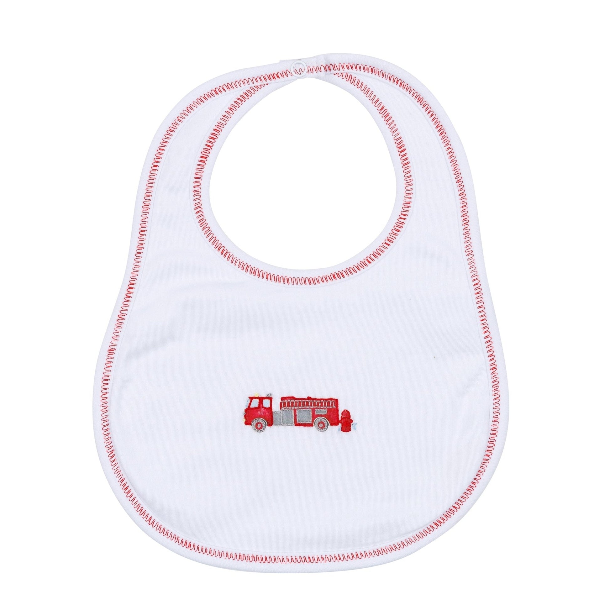 To the Rescue Embroidered Bib - Magnolia BabyBib