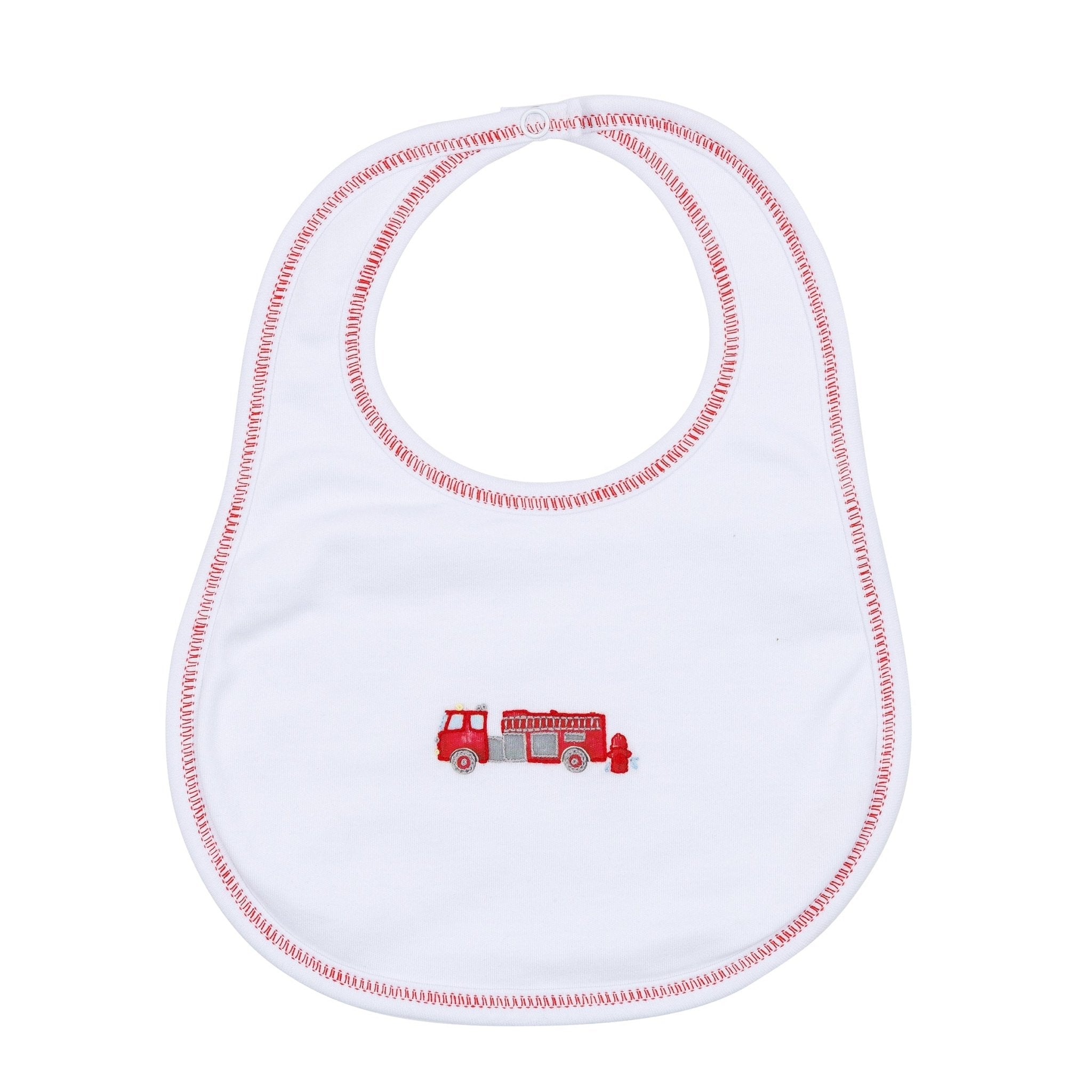 To the Rescue Embroidered Bib - Magnolia BabyBib