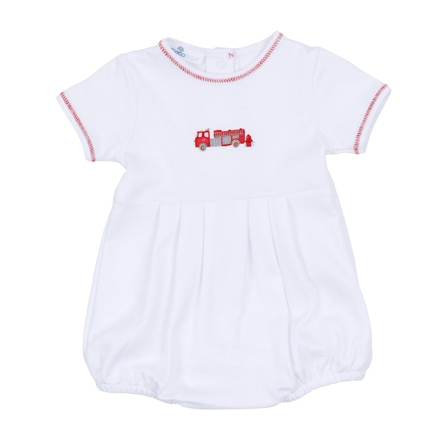 To the Rescue Embroidered Bubble - Magnolia BabyBubble
