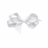 Toddler Girl Classic Grosgrain Bow - White - 3 Inch - Magnolia BabyBow