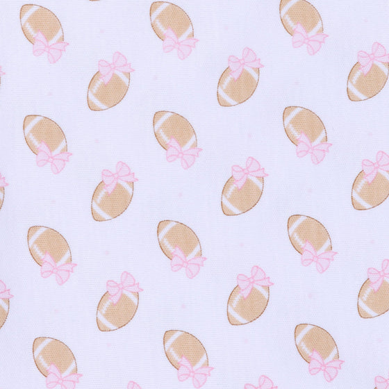 Touchdown Cutie Long Pajamas - Pink - Magnolia BabyLong Pajamas