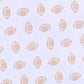 Touchdown Cutie Print Bubble - Light Blue - Magnolia BabyBubble