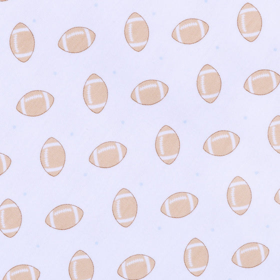 Touchdown Cutie Print Bubble - Light Blue - Magnolia BabyBubble