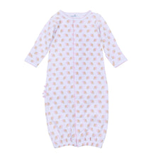  Touchdown Cutie Print Ruffle Converter - Pink - Magnolia BabyConverter Gown