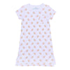 Touchdown Cutie Short Sleeve Nightdress - Pink - Magnolia BabyNightdress