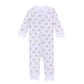 Touchdown Cutie Zip Pajamas - Light Blue - Magnolia BabyZipper Pajamas