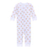 Touchdown Cutie Zip Pajamas - Pink - Magnolia BabyZipper Pajamas