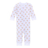 Touchdown Cutie Zip Pajamas - Pink - Magnolia BabyZipper Pajamas