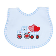  Tractor - Full of Love Applique Bib - Magnolia BabyBib