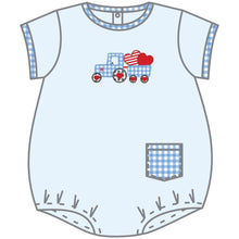  Tractor - Full of Love Applique Bubble - Magnolia BabyBubble