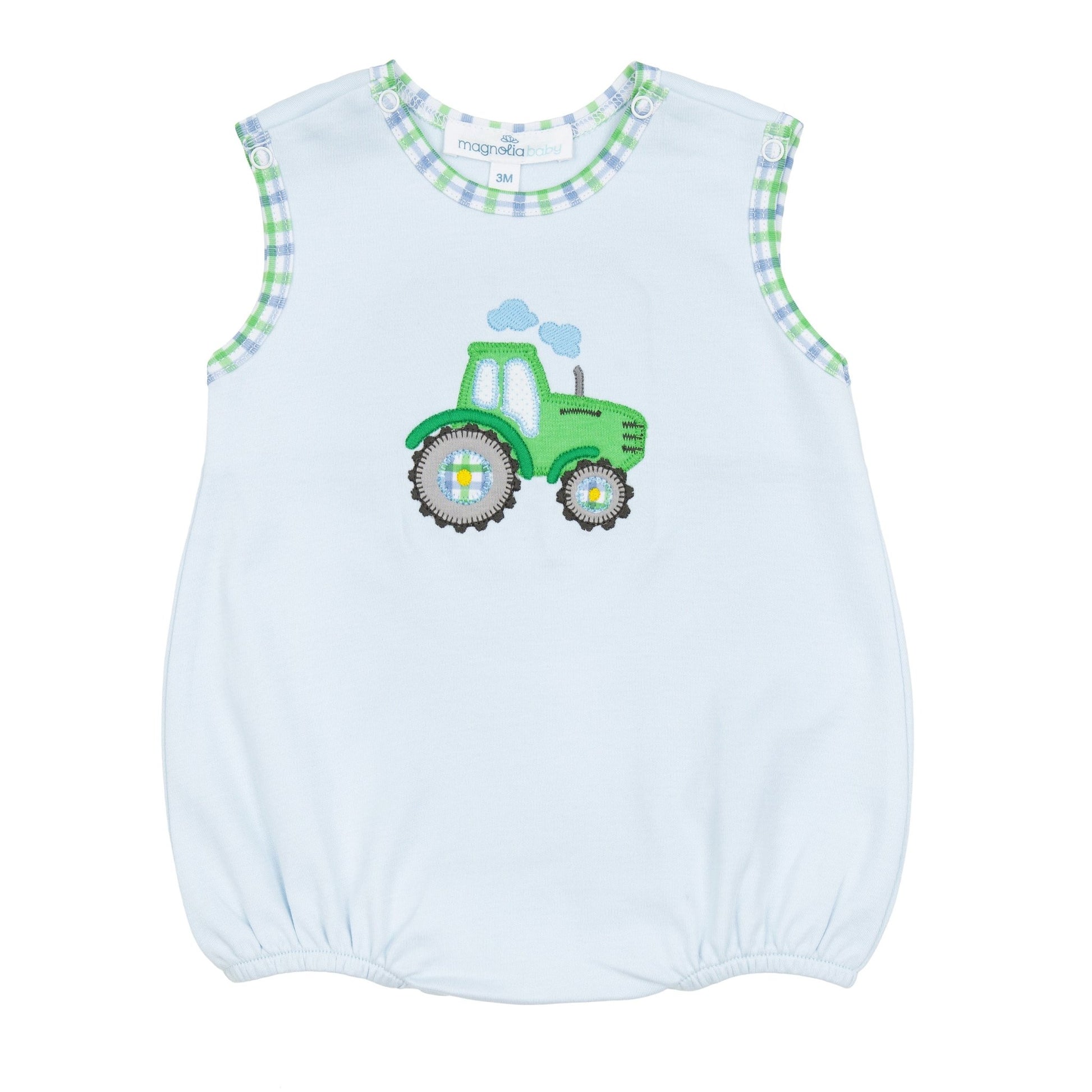 Tractor Tales Applique Bubble - Magnolia BabyBubble