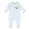 Tractor Tales Applique Footie - Magnolia BabyFootie
