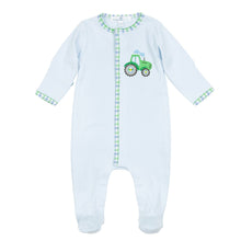  Tractor Tales Applique Footie - Magnolia BabyFootie